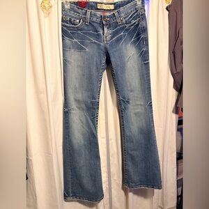 BKE STAR Light Blue Flare Women's Jeans